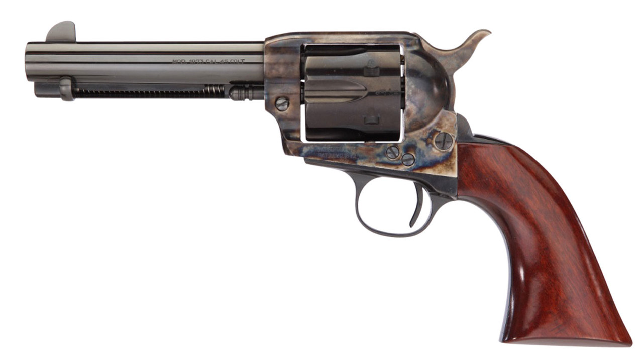 Taylors and Company 555149DE 1873 Cattleman Gunfighter 45 Colt (LC) 6 Round-img-0