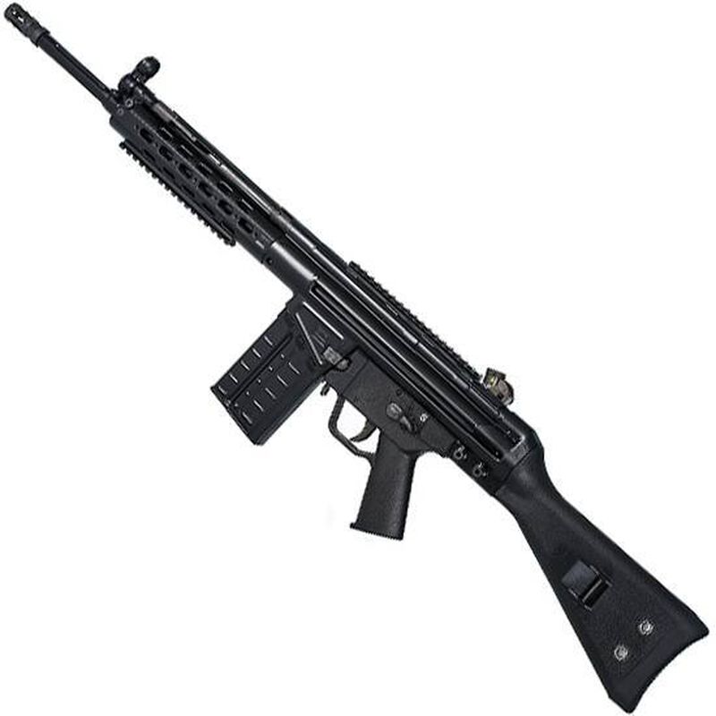 PTR-91SC RIA .308 WIN 16IN BBL TAC HANDGAURD BLK FIXED STOCK 1-20RD MAG BLK WELD SCOPE RAIL - Ptr