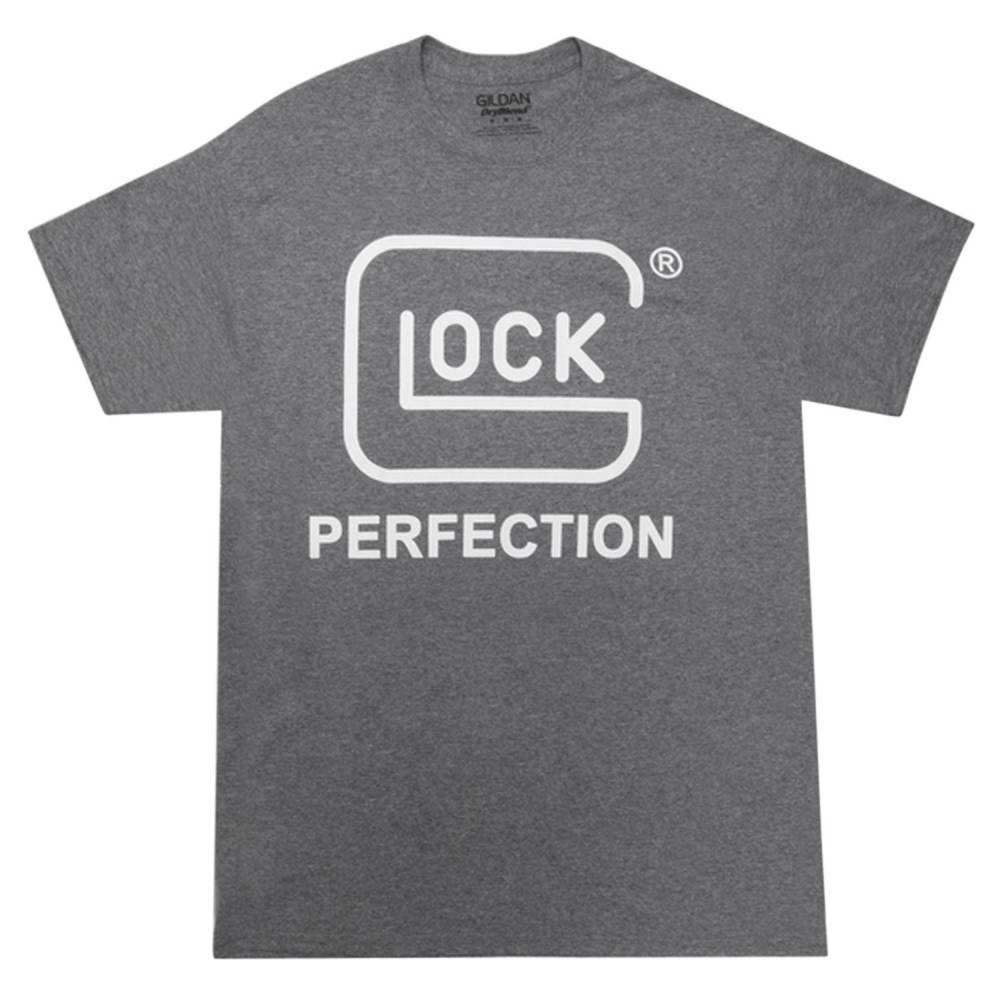 Glock AP95022 Perfection T-Shirt Short Sleeve XXX-Large Gray - Glock