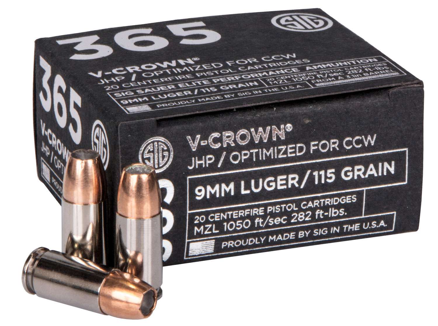 sig-sauer-e9mma136520-elite-v-crown-9mm-luger-115-gr-jacketed-hollow