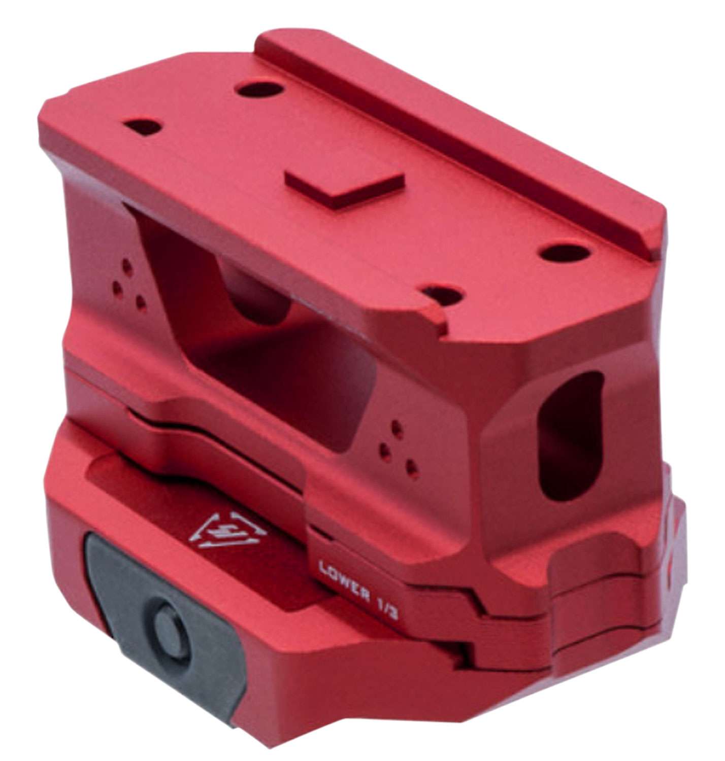 strike-t1riserred-t1-riser-mount-ar-platform-lower-1-3-red-larry-s