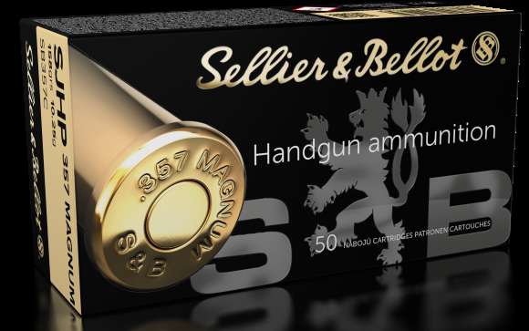 Sellier & Bellot SB357C Handgun 357 Mag 158 gr Semi-Jacketed Hollow ...
