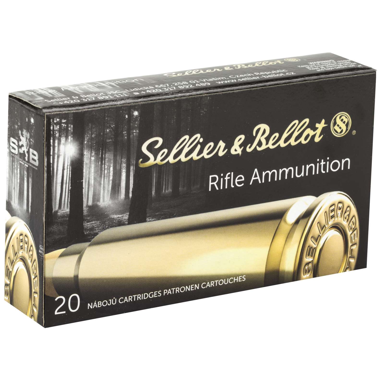 Sellier & Bellot SB65C Rifle  6.5 Creedmoor 140 gr Soft Point (SP) 20 Bx/ 2-img-1