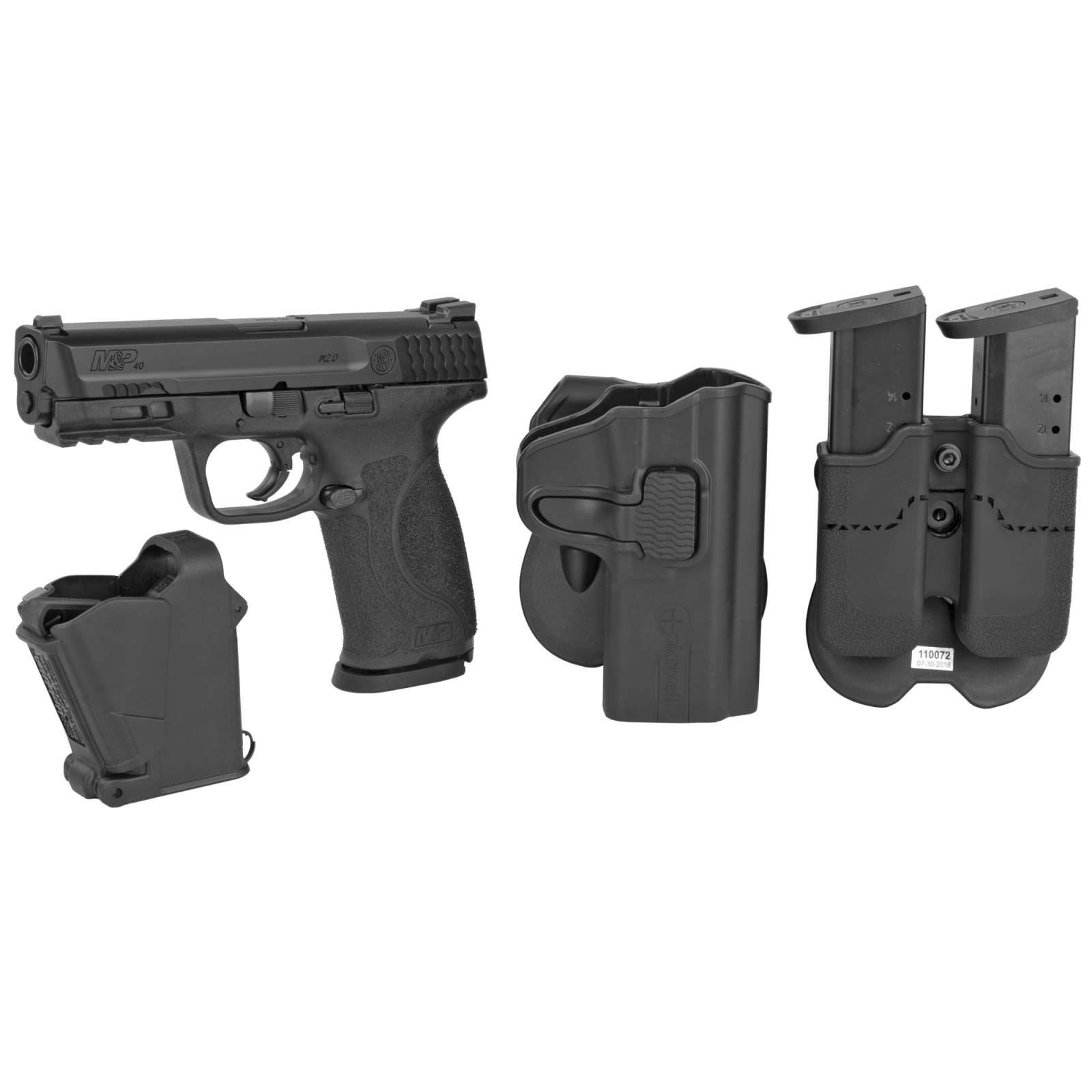 Smith & Wesson 11766 M&P M2.0 Carry and Range Kit 40 S&W 4.25" 15+1 Black B-img-3
