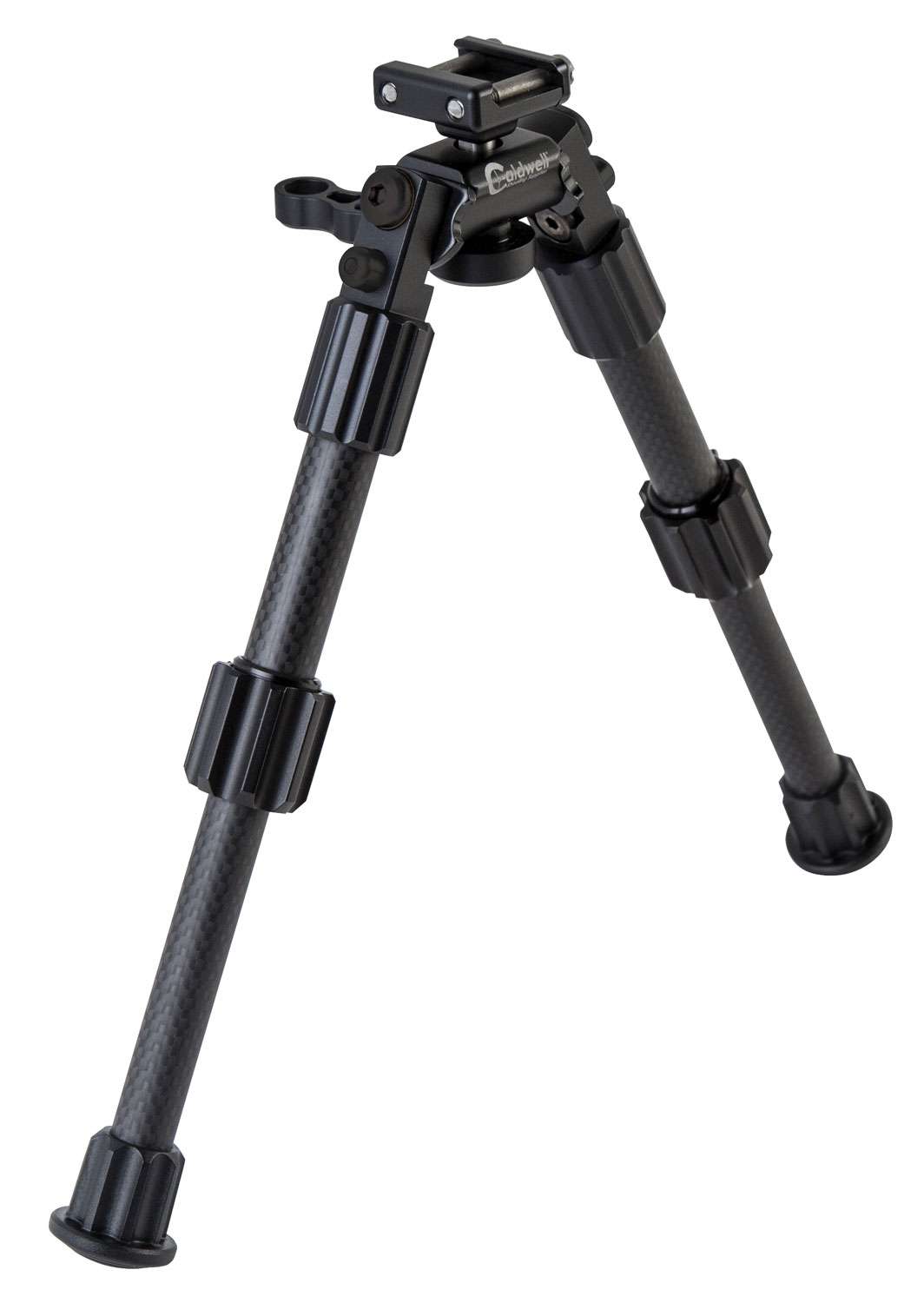 Caldwell 1081952 Accumax Bipod with Picatinny Rail Carbon Fiber Black 69" Locked & Loaded Limited