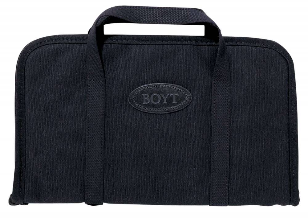 Boyt Harness 0PP640003 Rectangular Pistol Rug Handgun Black Canvas 9" x