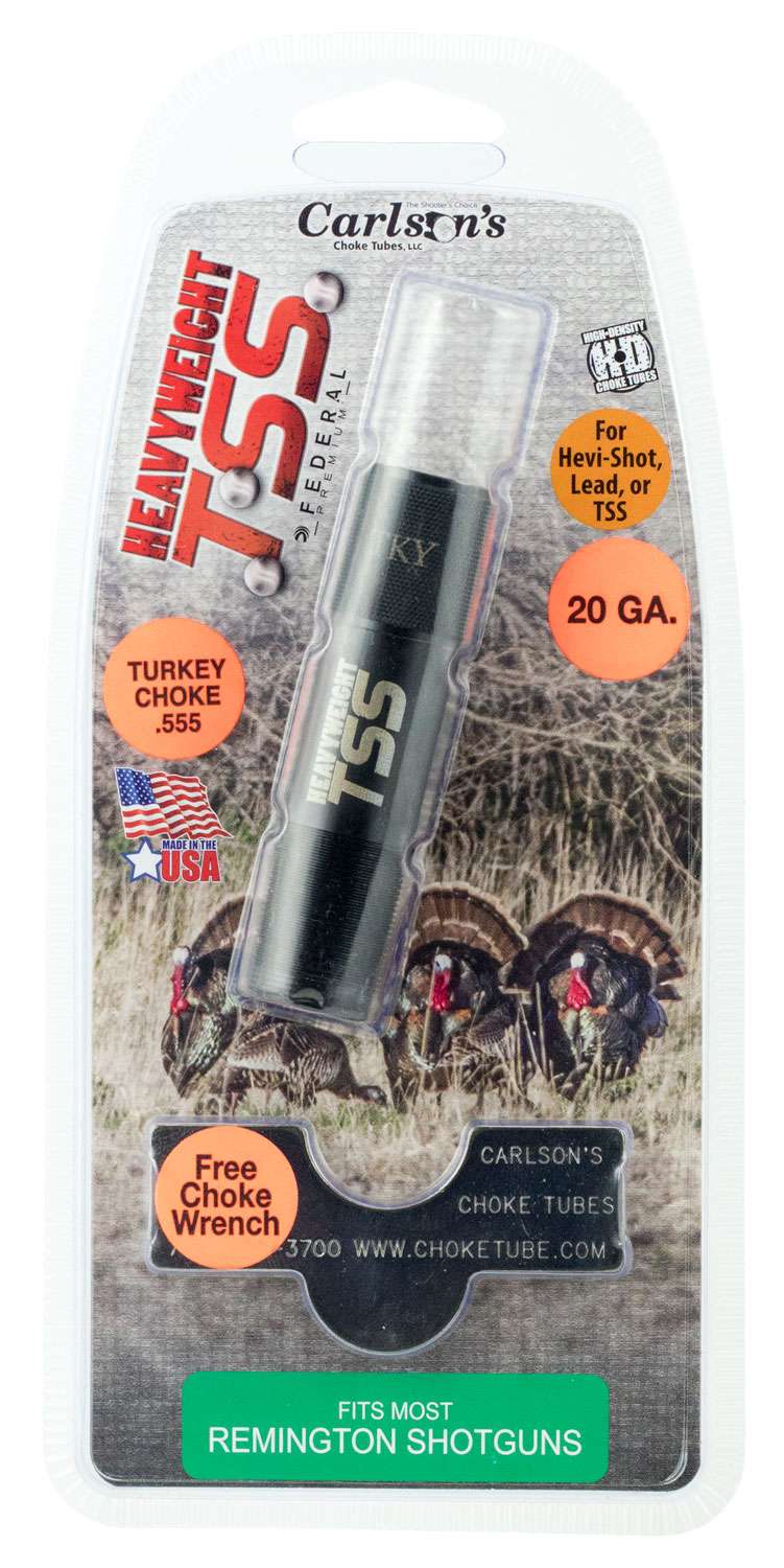 Carlsons 38003 TSS Turkey Rem Choke 20 Gauge 174 Stainless Steel Black
