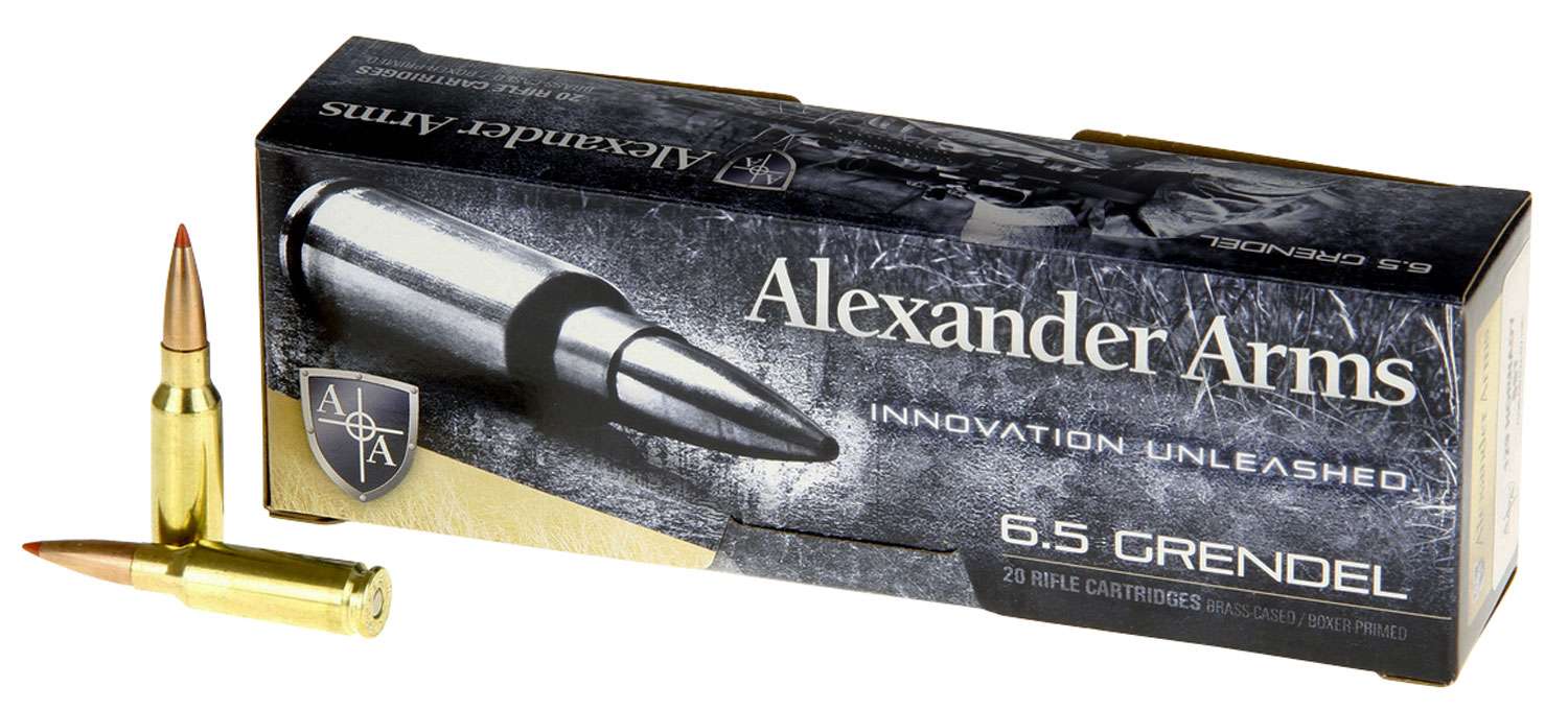 xander Arms AG129SSTBX Rifle 6.5 Grendel 129 Gr Hornady SST (Balistic Tip) Ammo