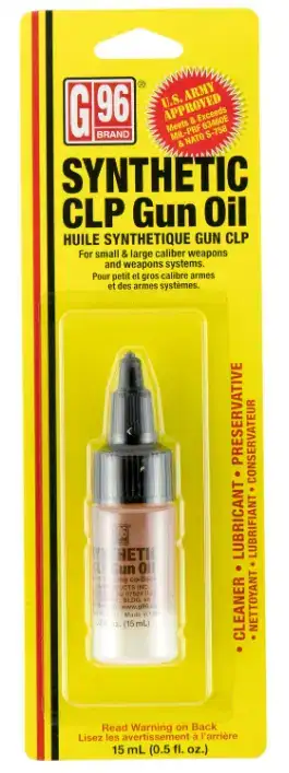 G-96 SYNTHETIC CLP GUN OIL 1/2 OZ MIL SPEC 12/PACK - G96