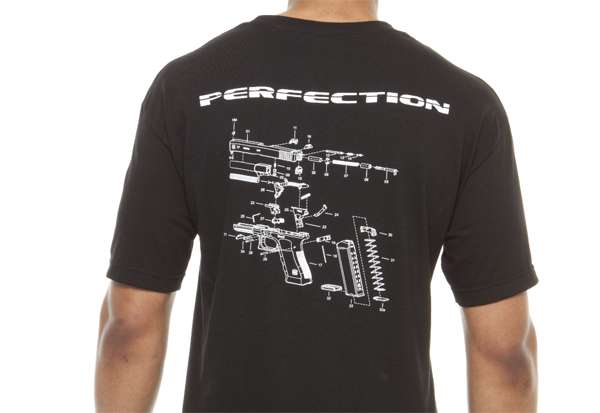 GLOCK T-SHIRT BREAKDOWN BLACK XXX-LARGE - Glock