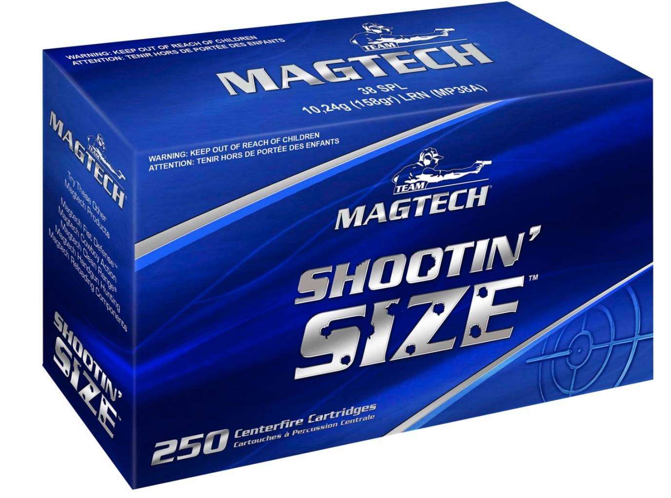 MAGTECH SHOOTIN SIZE AMMO AMO 9MM 115 FMJ 250/BOX | Blackstone Shooting