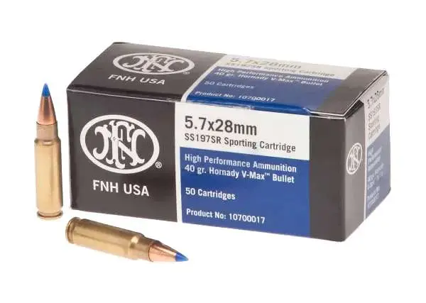 FN SS190 L/E ONLY 500/RD CASE AMO 5.7X28MM 27GR BALL - Fn