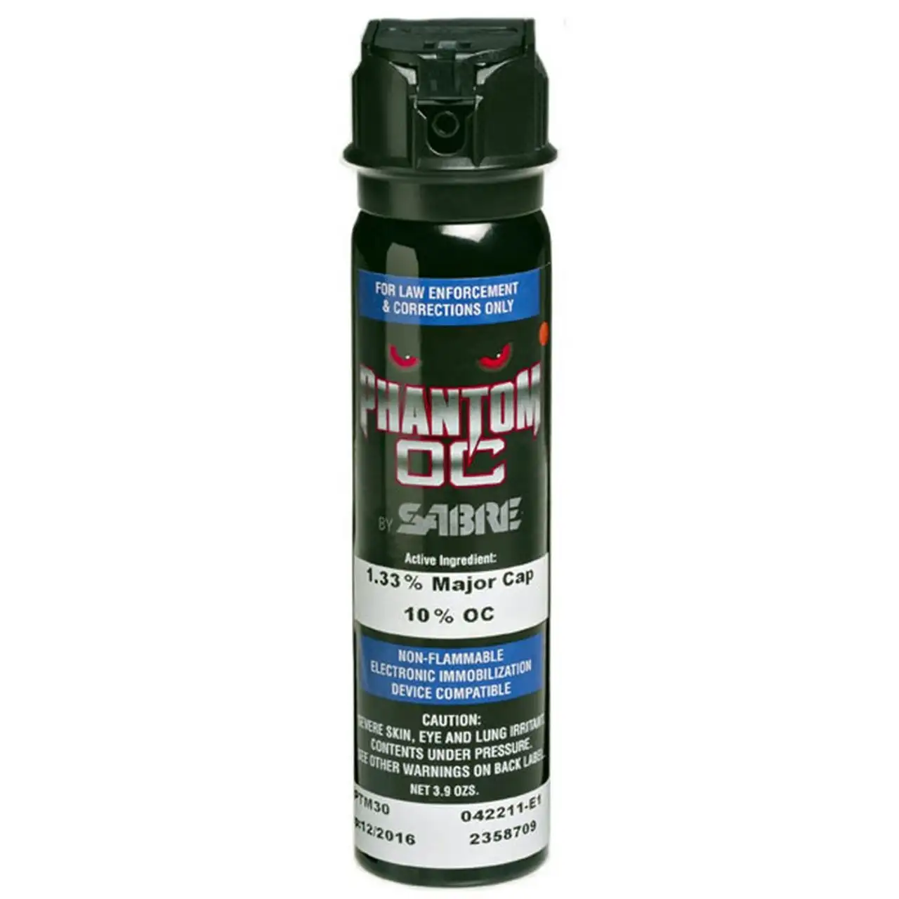 SABRE LAW RED 10% OC 3.9OZ PHANTOM MK-4 LEVEL III 25PK - Sabre