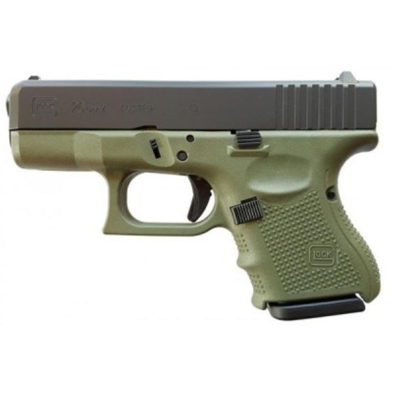 Glock G Gen Hga Mm Bbl Bfg Fs Rd Mags Battlefield Green Glockmeister