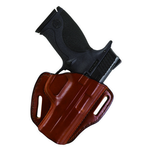 BIANCHI 58 PI SMALL OF THE BACK HOLSTER LH BLACK LEATHER GLOCK 9MM, 40S&W, 357 SIG MOD