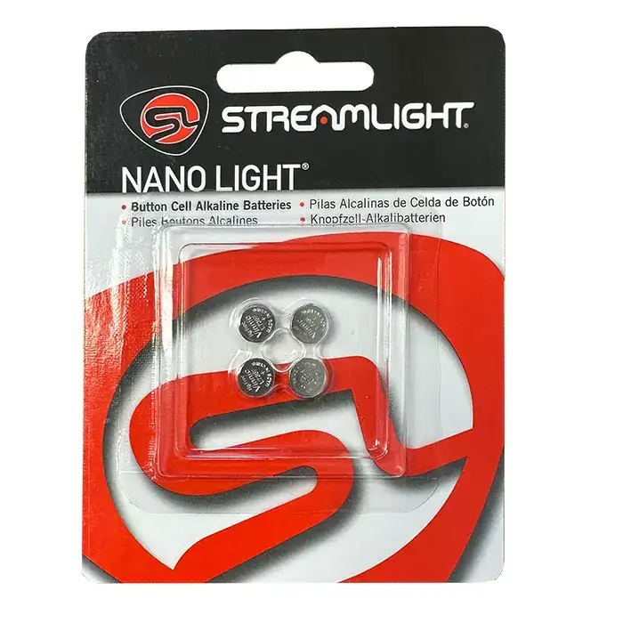 STREAMLIGHT NANO LIGHT BATTERY 4 PK - Streamlight