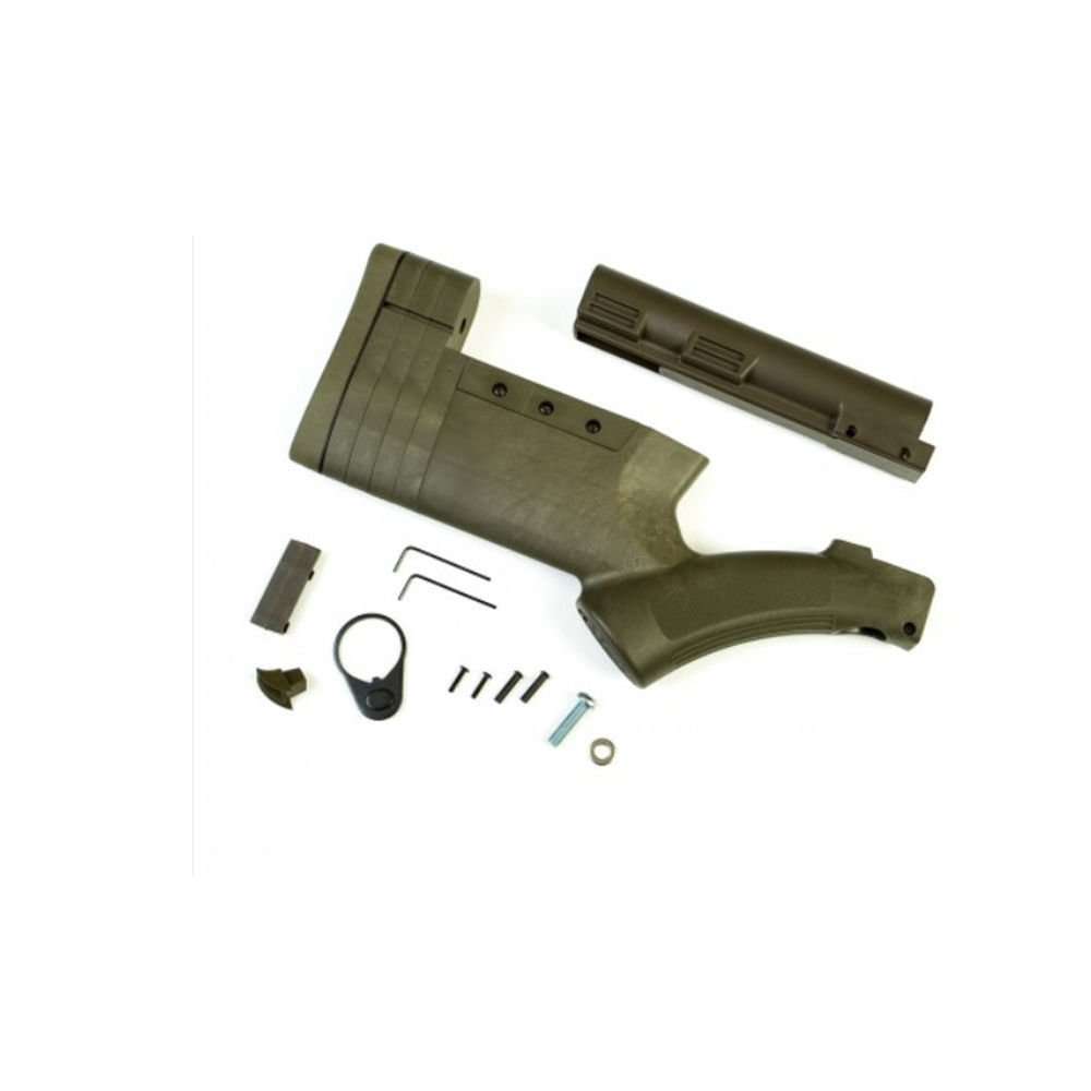 THORDSEN FRS-15 GEN 3 CARBINE STOCK KIT OD GREEN W/ ENHANCED BTC - Thordsen Customs