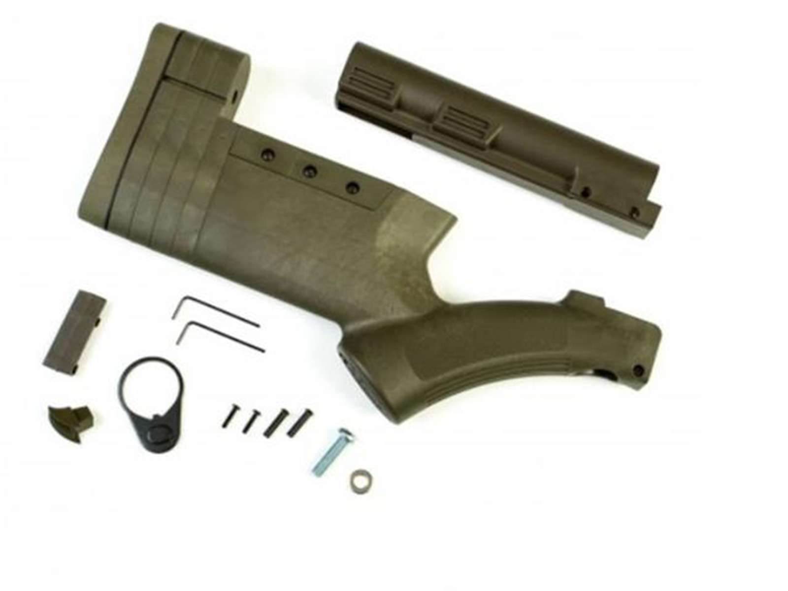 THORDSEN FRS-15 GEN 3 CARBINE STOCK KIT OD GREEN W/ STANDARD BTC - Thordsen Customs