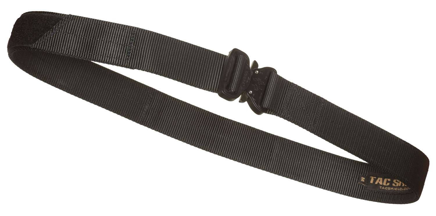 TACSHIELD (MILITARY PROD) T30XLBK Tactical Gun Belt with Cobra Buckle