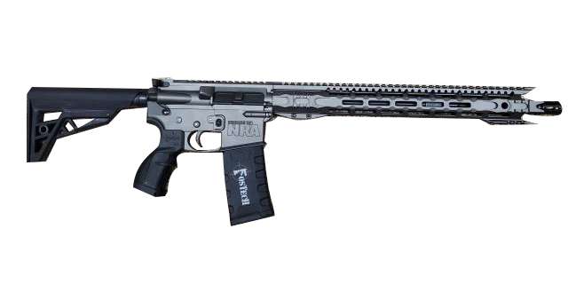 FOSTECH EAGLE RIA 5.56 SNIPER GREY TRIAD TRIGGER FOS LITE UPPER & LOWER MACH 1 16IN RAIL M4 BBL - Fostech Inc.