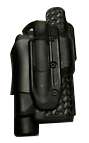 GOULD & GOODRICH HOLSTER X2000 GLOCK 20/21 W/ T1 LIGHT RH BLACK - Gould & Goodrich