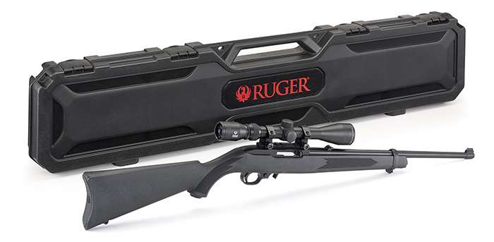 Ruger 31143 10/22 Carbine 22 LR 10+1 18.50" Satin Black Right Hand-img-0