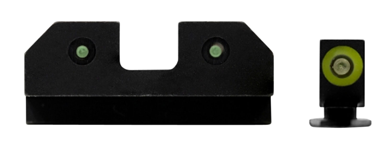 XS Sights GLR014P6G RAM Night Sights fits Glock 42/43/43X/48 Gen1-5 ...