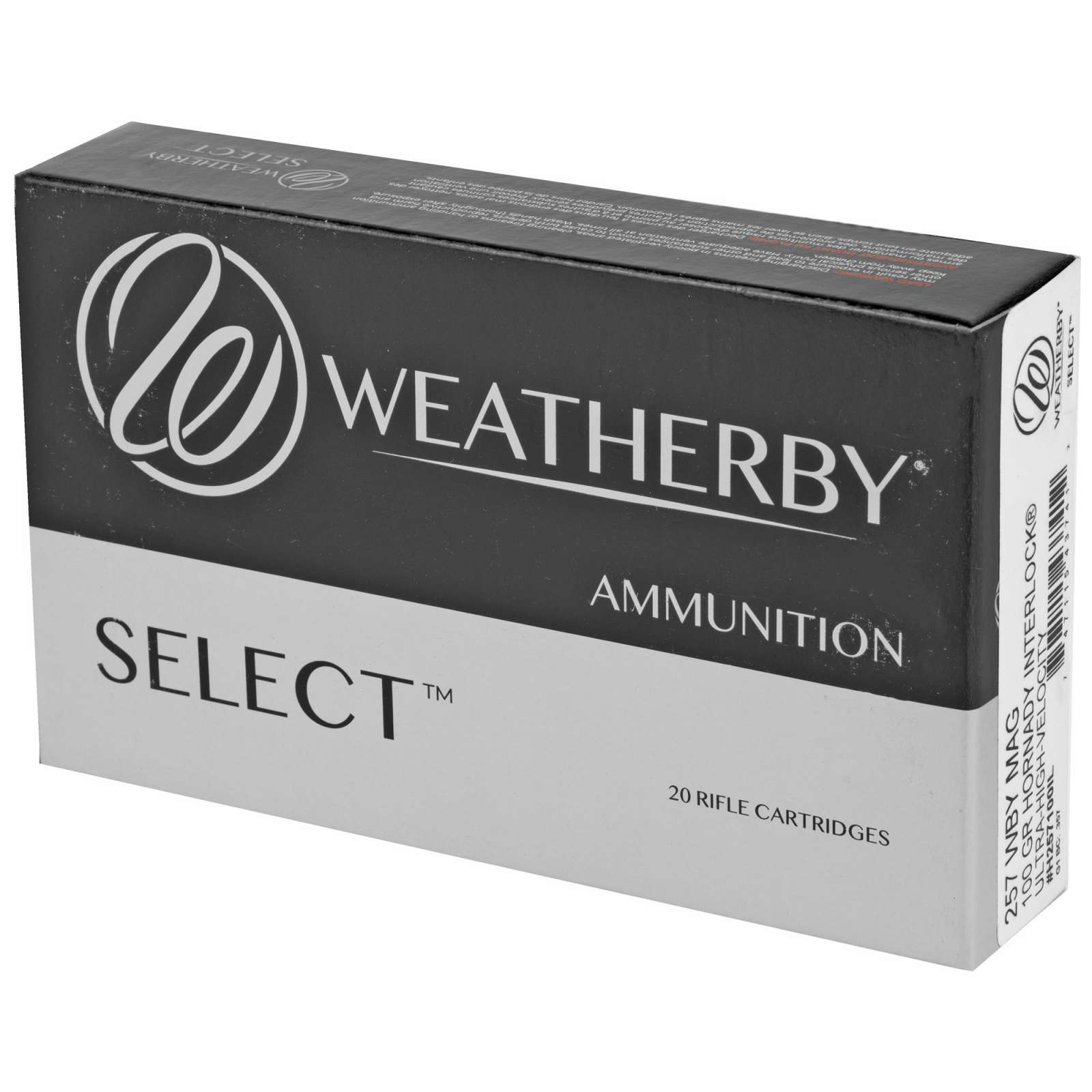 Weatherby H257100IL Select  257 Wthby Mag 100 gr Hornady Interlock 20 Bx/ 1-img-2