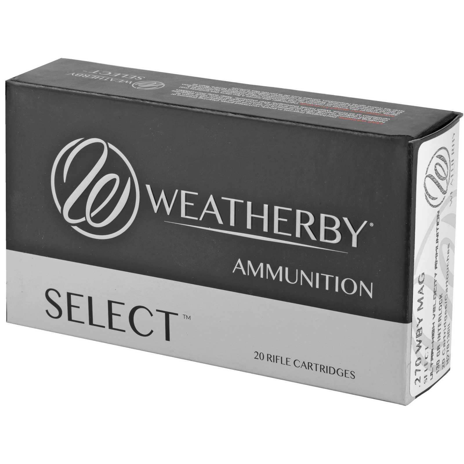 Weatherby H270130IL Select  270 Wthby Mag 130 gr Hornady Interlock 20 Bx/ 1-img-2