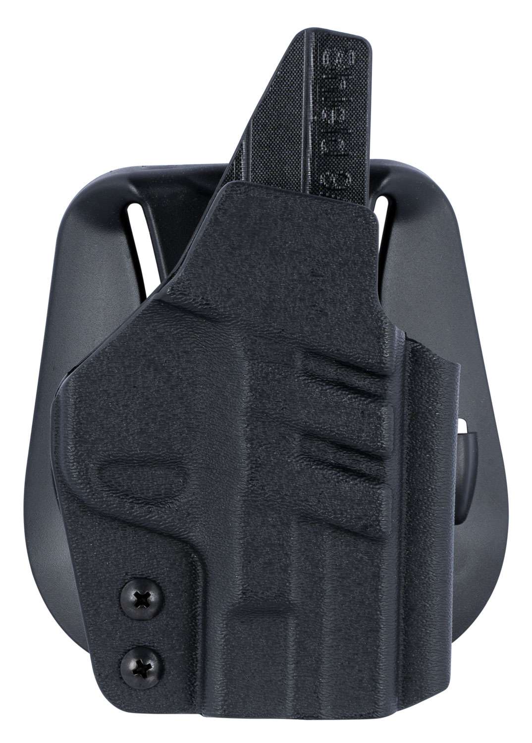 1791 Gunleather TACPDHOWBSHIELDBLKR Tactical Kydex OWB Paddle Holster S&W Shield9/40 1.0 & 2.0
