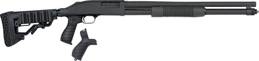 Mossberg 50695 590SP  12 Gauge 20" 3" 8+1 6 Position Stock Pistol Grip Cyli-img-0