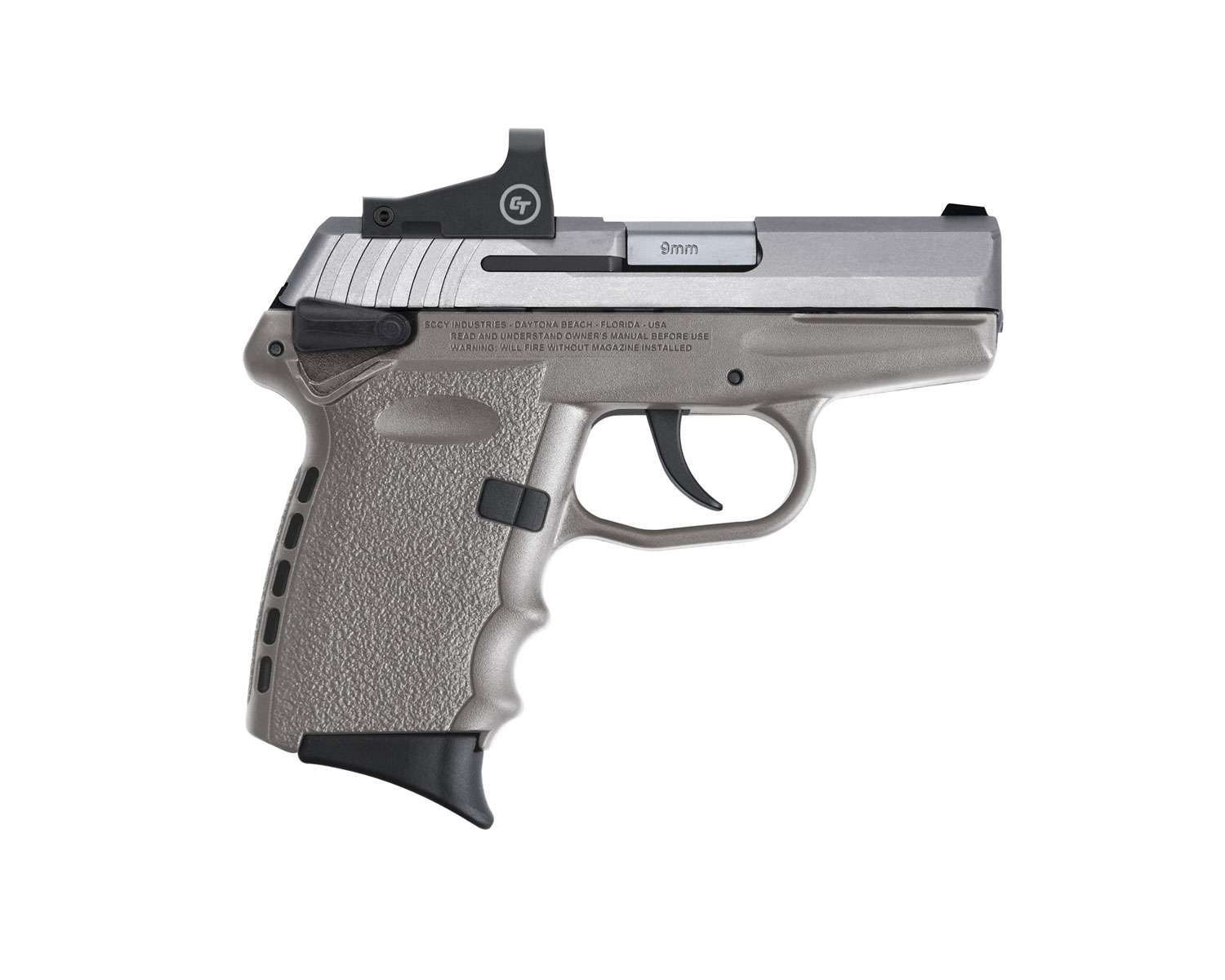 SCCY Industries CPX-1TTSGRD CPX-1 RD 9mm Luger 3.10" 10+1 Stainless Steel S-img-0
