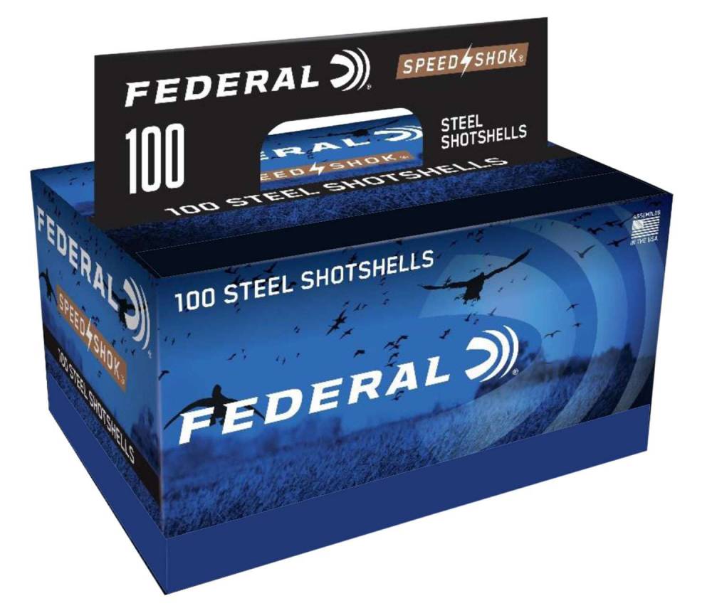 Federal WF142100BB Speed Shok 12 Gauge 3 1 1 4 Oz BB Shot 100 Bx 2 Cs 