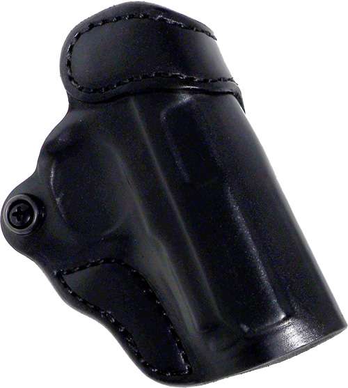 DESANTIS CRISS-CROSS HOLSTER OWB RH LEATHER S/A HELLCAT BLK - Desantis Gunhide