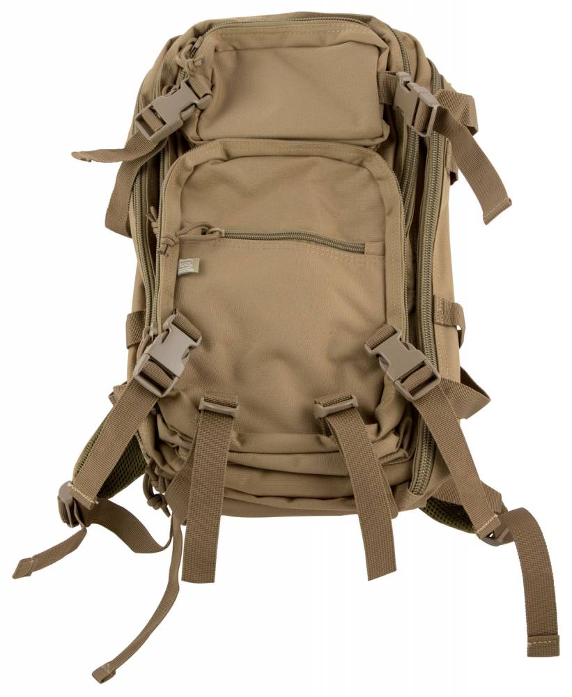 Glock AS02001 Multi-Purpose Backpack 1000 Denier Polyester Coyote Brown