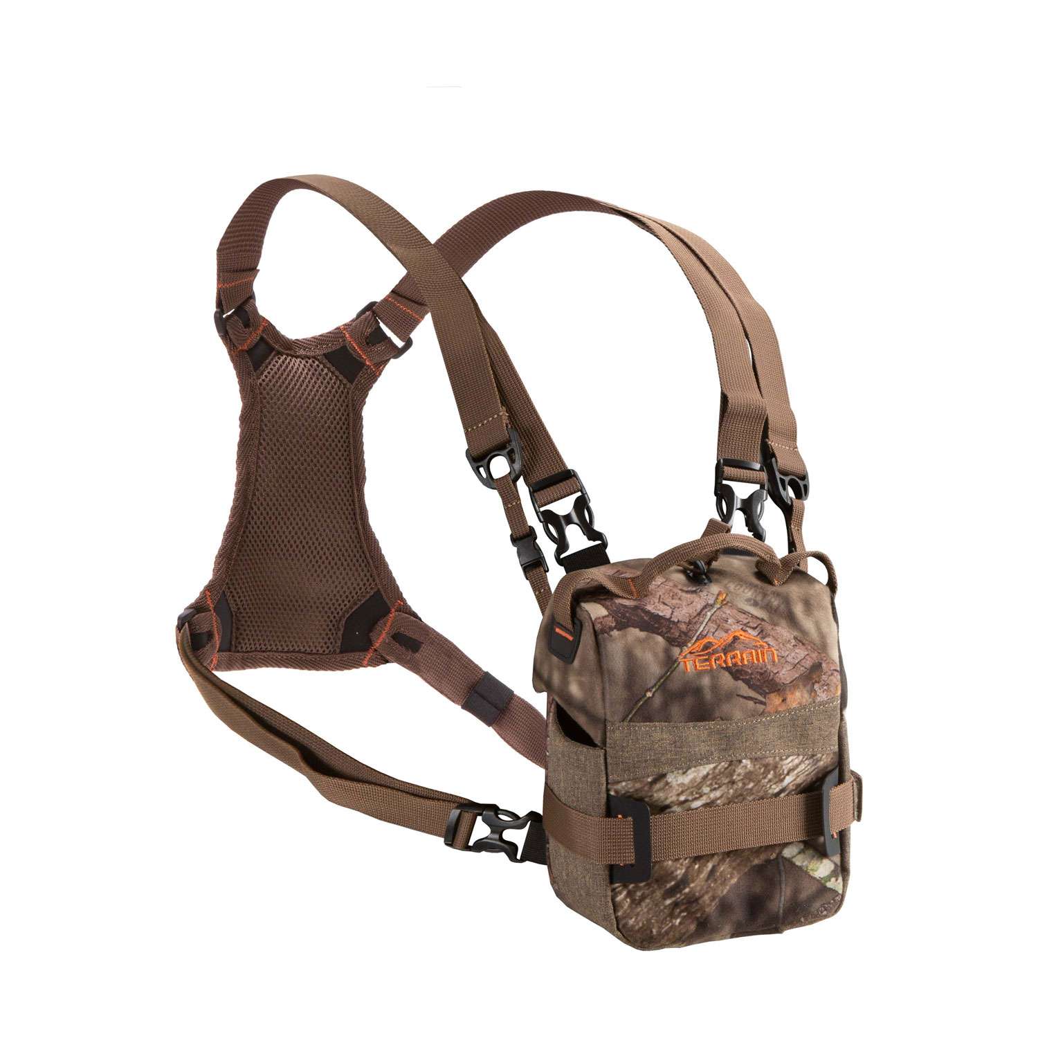 Allen 19219 Terrain Plateau Bino Pack With Harness Mossy Oak Break-up 