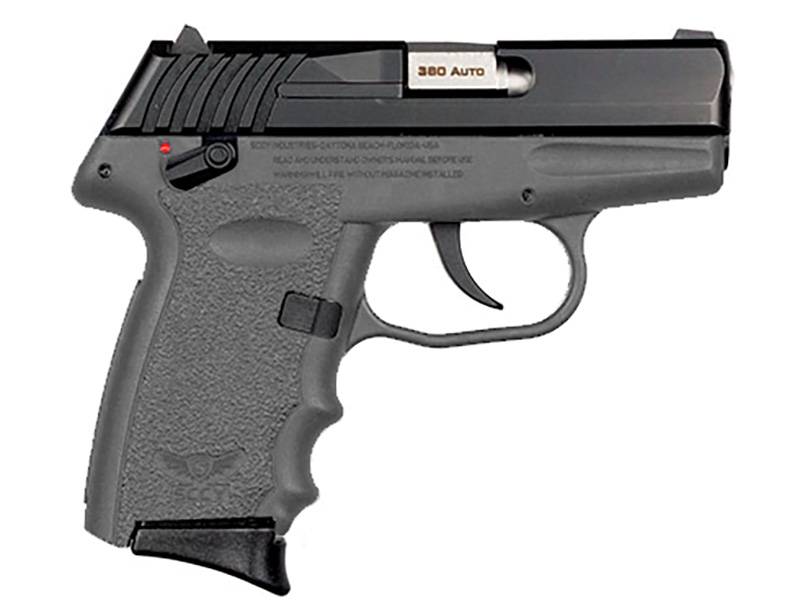 SCCY CPX-4 380ACP GRAY BLK 2 10RD