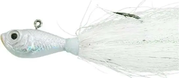 SPRO BUCKTAIL JIG 3/8oz WHITE - Gamakatsu