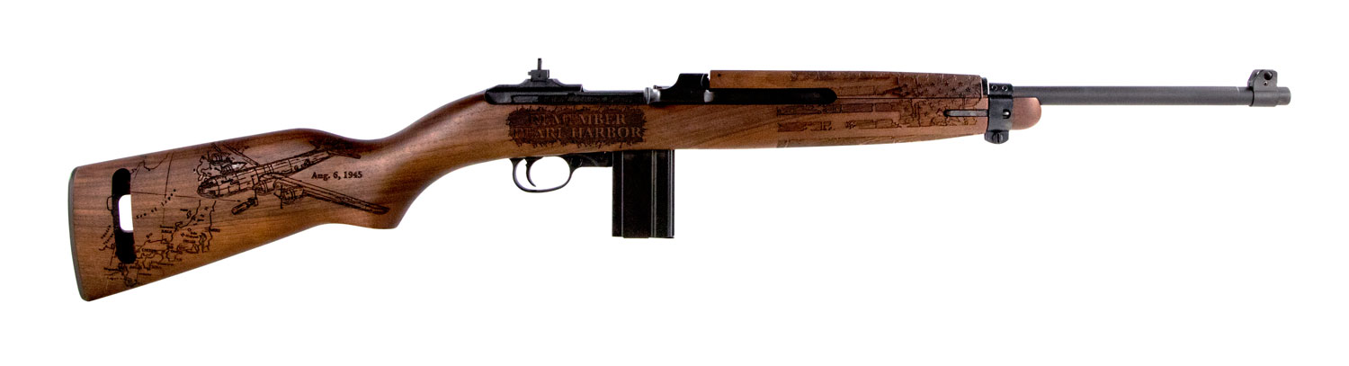 Auto Ordnance Aom130c1 M1 Carbine Wwii Vengeance 30 Carbine 18 151 Black Parkerized Wood Right