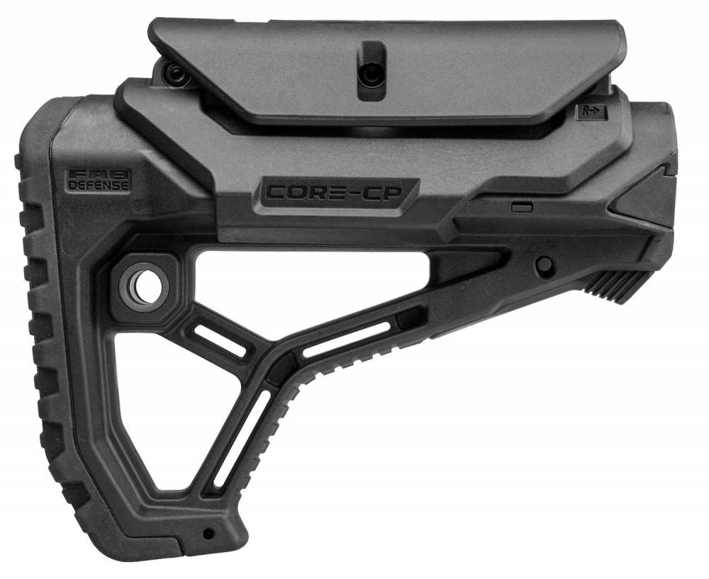 FAB DEFENSE (USIQ) FX-GLCORECPB GL-Core AR15/M4 Rifle Buttstock with ...