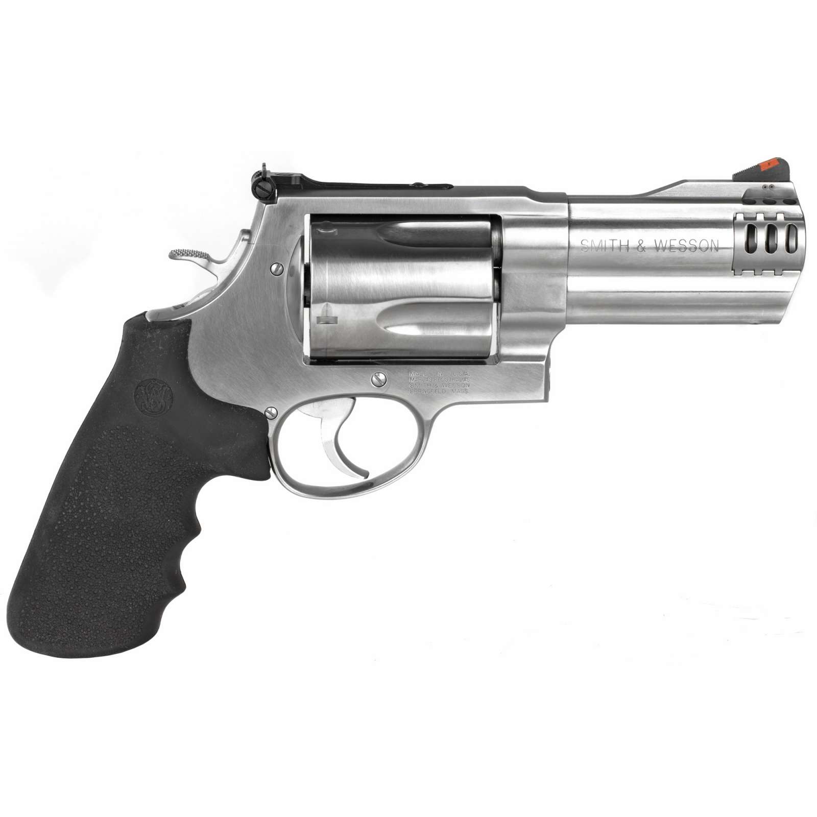 Smith & Wesson 163504  500 S&W 5 Round 4" Stainless Steel Black Polymer-img-1