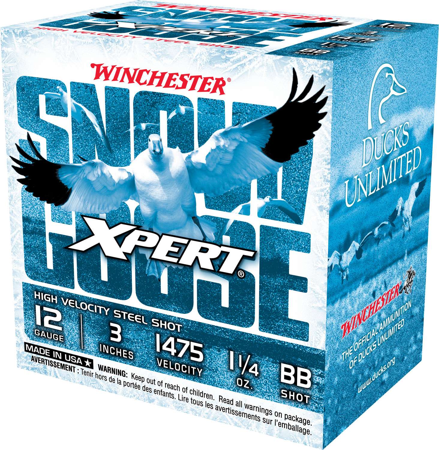 Winchester Ammo WXS123BB Xpert Snow Goose High Velocity 12 Gauge 3" 1 1