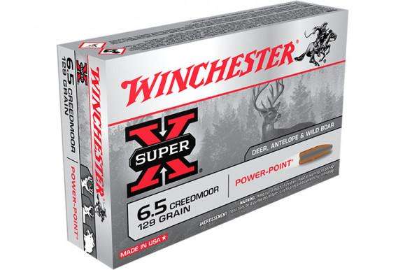 Winchester Ammo X651 Super-X  6.5 Creedmoor 129 gr Power-Point (PP) 20 Bx/-img-0