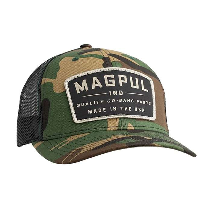 Magpul MAG1102-964 Go Bang Trucker Hat Woodland