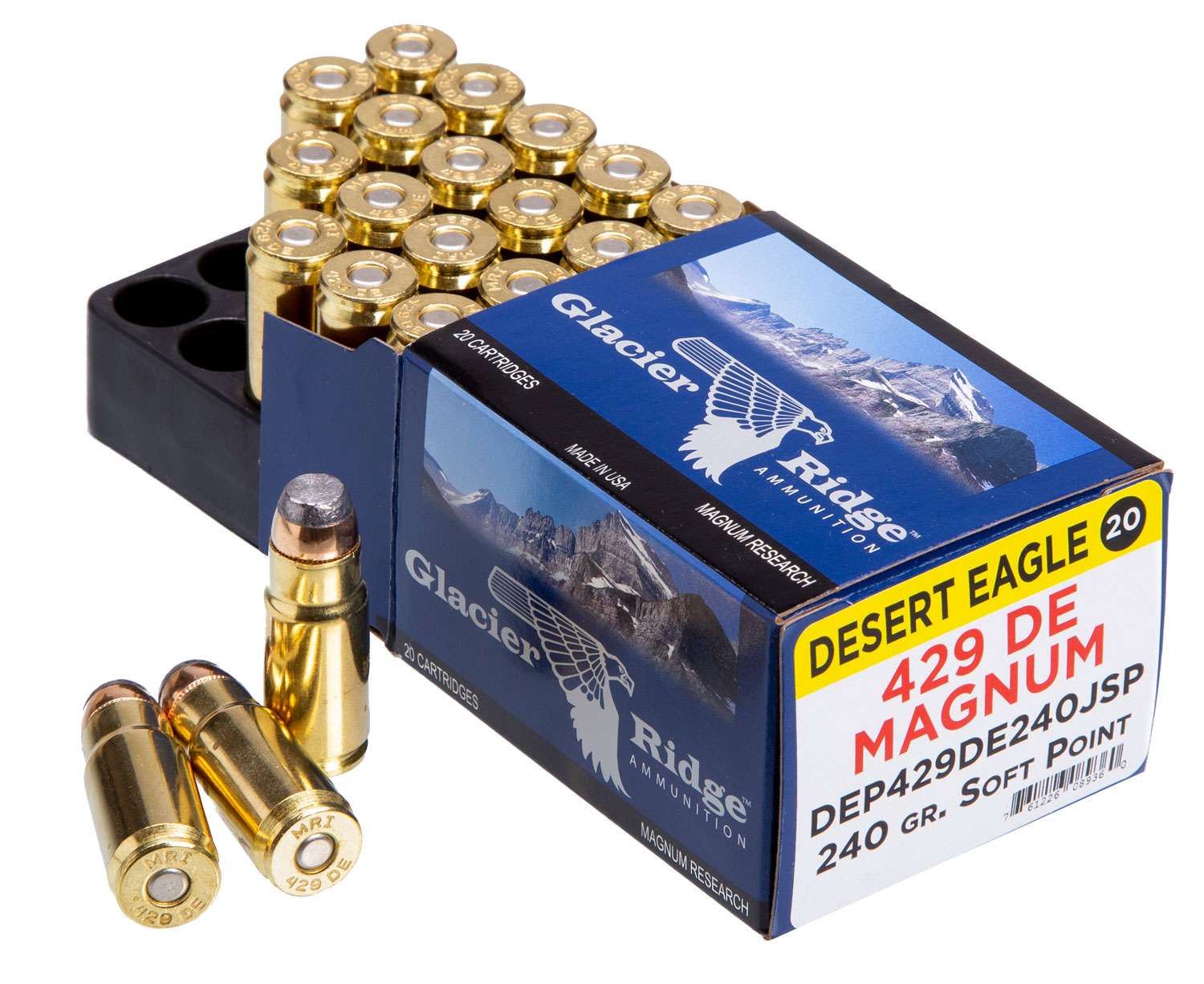 Magnum Research DEP429DE240J Desert Eagle 429 DE 240 Gr Jacketed Soft magnum-research-dep429de240j-desert-eagle-429-de-240-gr-jacketed-soft
