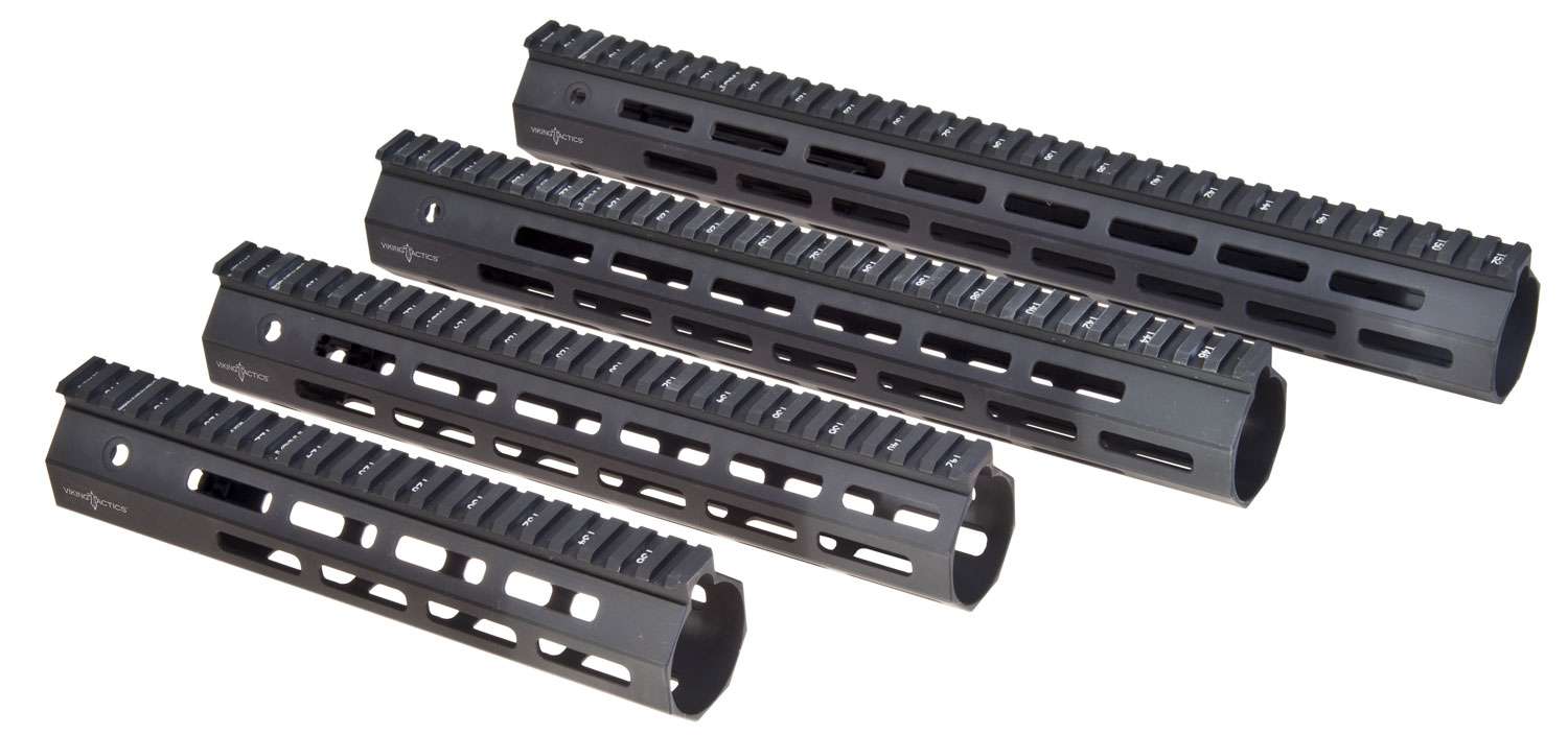 Troy Ind SRAIML111BT00 Battle Rail MLOK AR15/M16 Black Hardcoat