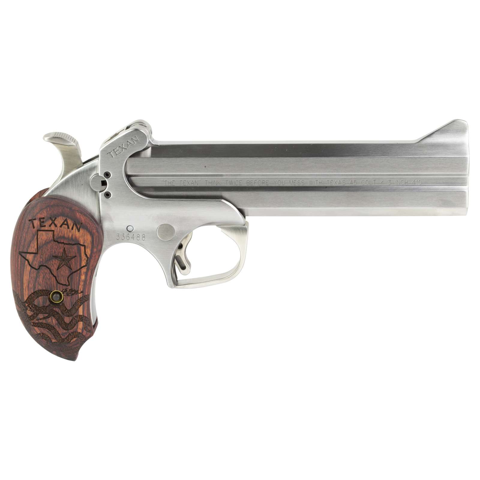 Bond Arms BATX Texan Derringer Single 45 Colt (LC)/410 Gauge 6" 2 Round Sta-img-1