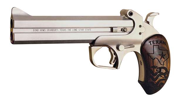 Bond Arms BATX Texan Derringer Single 45 Colt (LC)/410 Gauge 6" 2 Round Sta-img-0