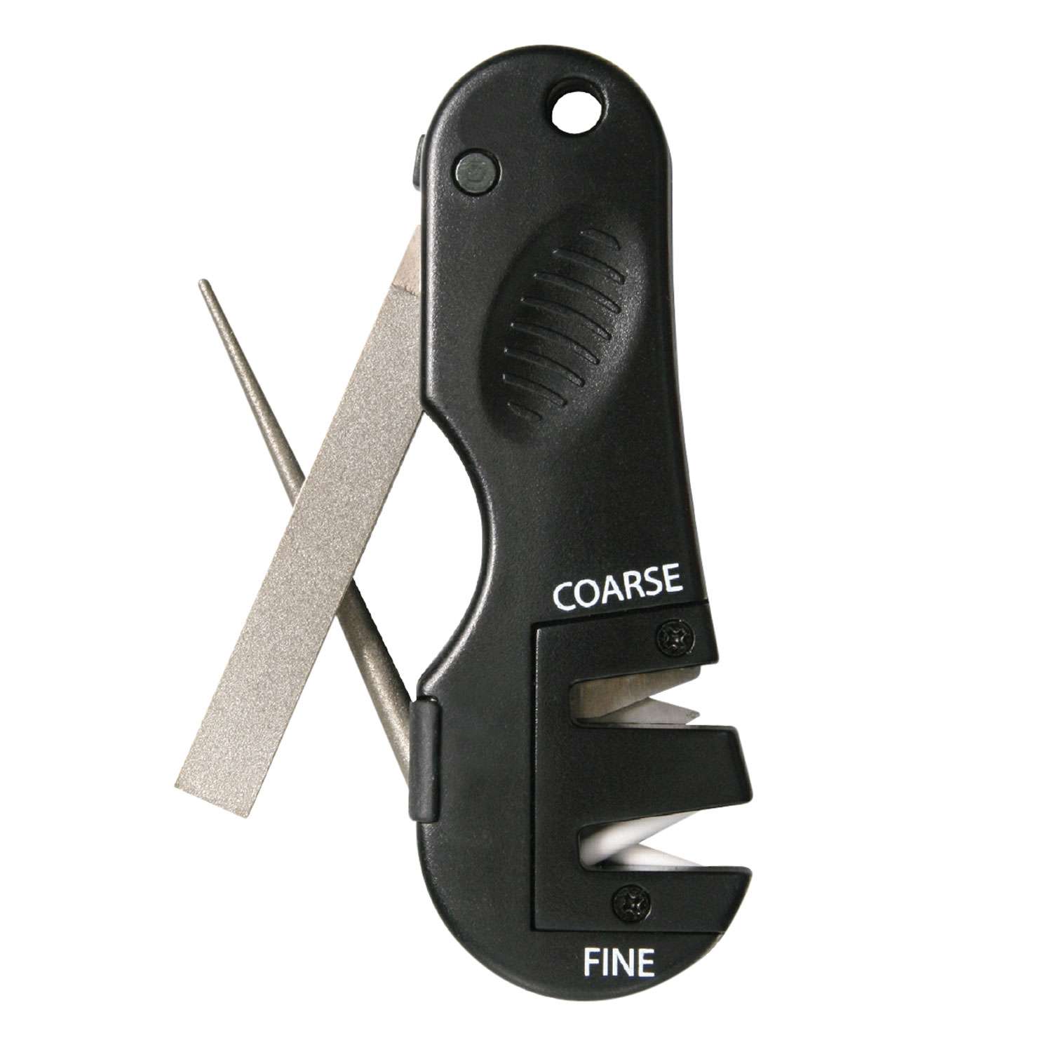 Accusharp 029C Knife and Tool Sharpener 4in1 Fine, Coarse Diamond