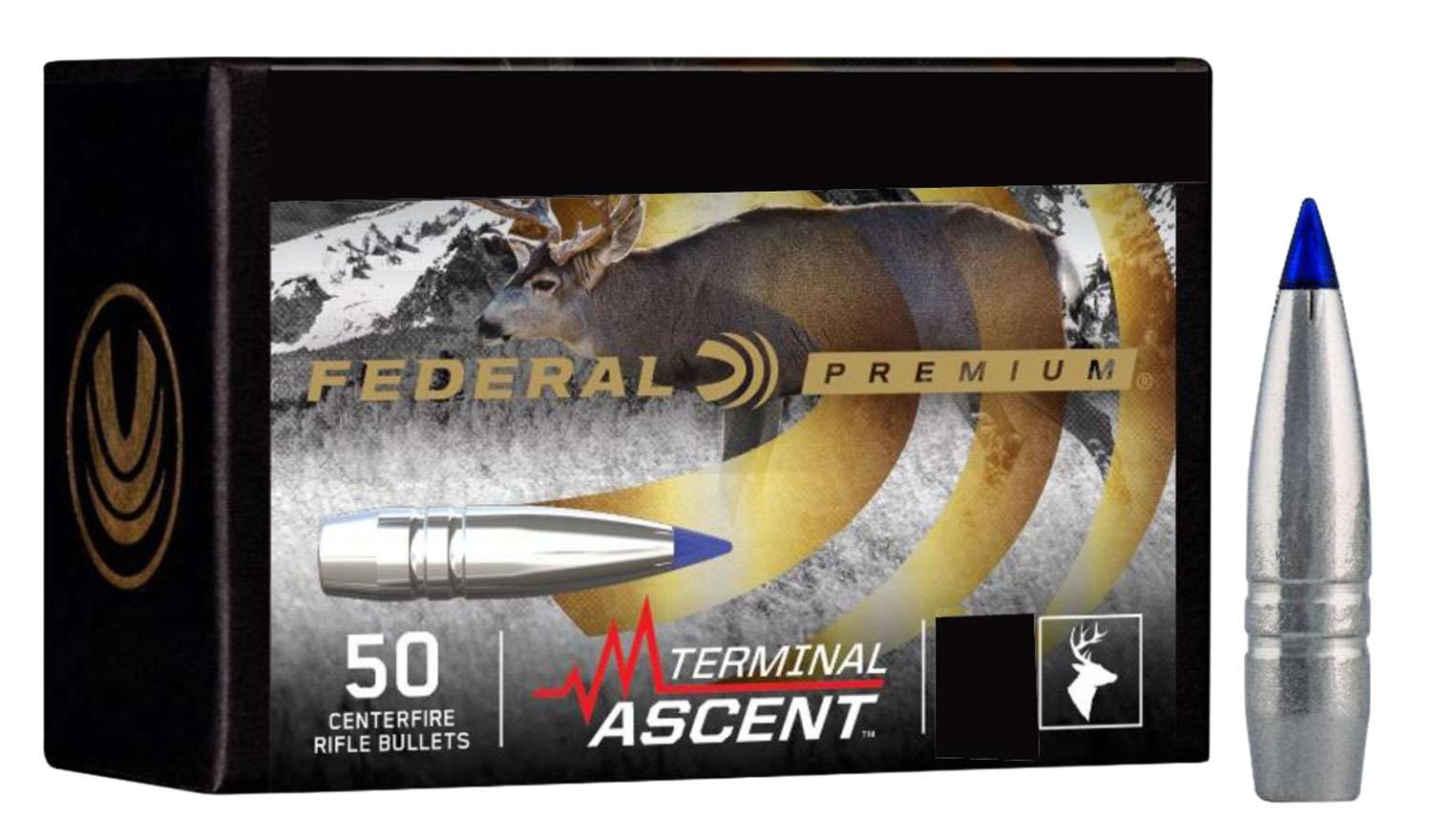 Federal PB308TA2 Terminal Ascent 30 Cal .308 200 gr Terminal Ascent 50 ...